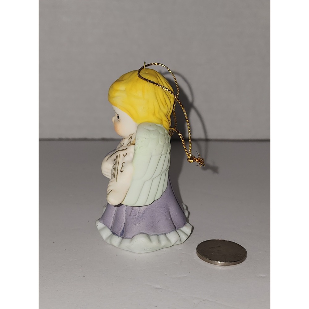 Vintage Angel Ceramic Christmas‎ Angel  Ornament - Picture 3 of 6